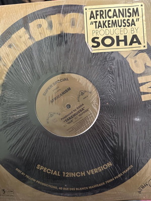 Vinyl record used