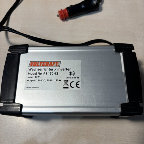 Voltcraft PI 150-12 Voltage Converter like new