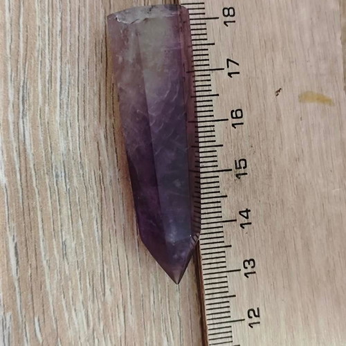 Amethyst obelisk natural processed, like new
