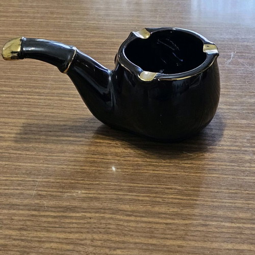 Cowboy Pipe Ashtray used