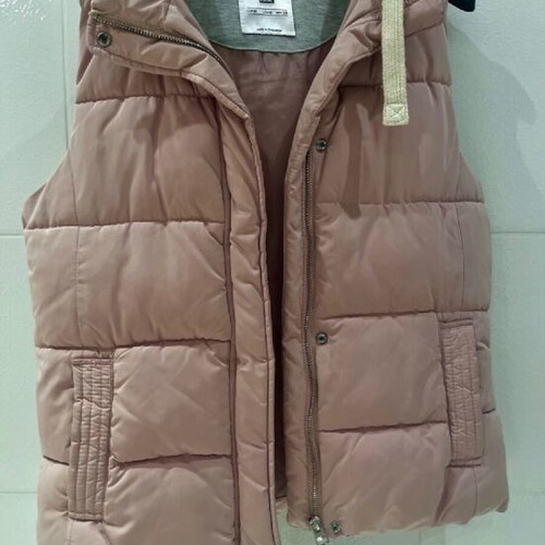 Bershka sleeveless jacket pink size M, like new