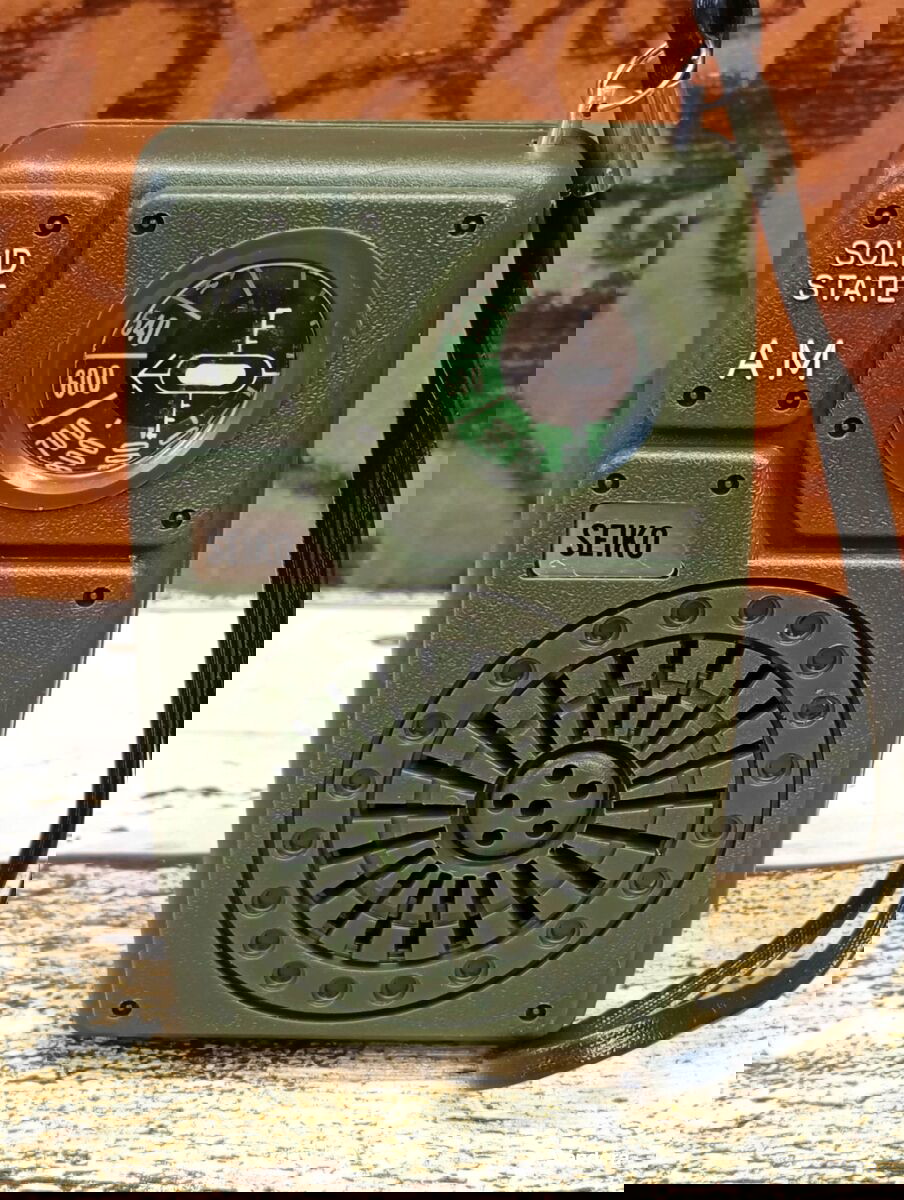 Vintage ραδιόφωνο τσέπης AM Seiko μοντέλο ET-680 καινούργιο