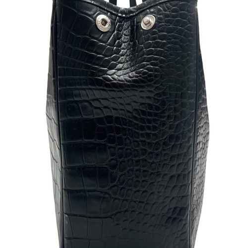 Longchamp Roseau leather shoulder bag, black
