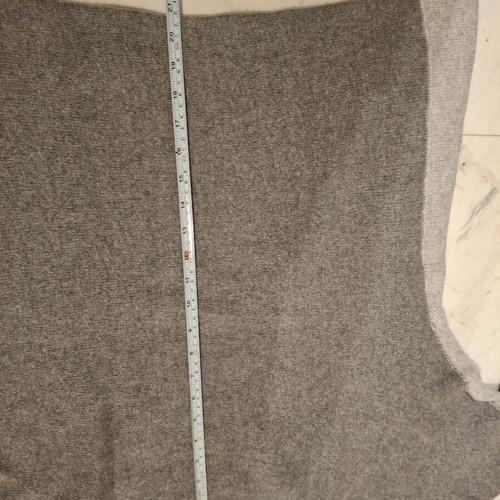 Wool Sweater cashmere blend used, gray two-tone, size S