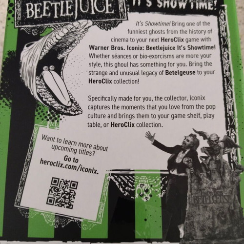 Heroclix Beetljuice miniature new, sealed