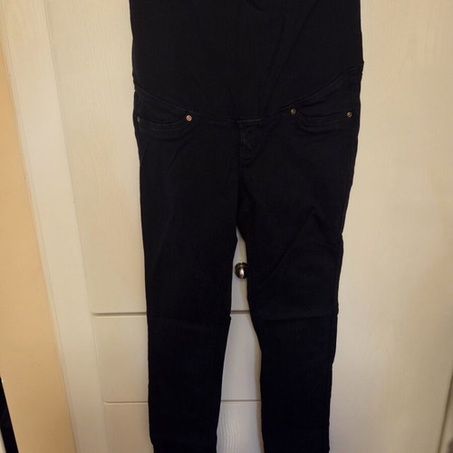 H&M maternity skinny jeans black size S like new