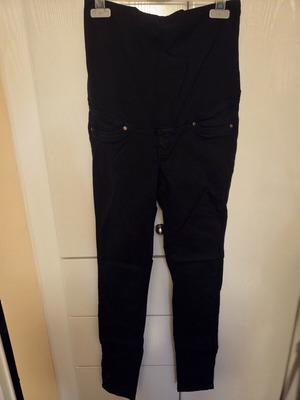 Τζιν εγκυμοσύνης H&M skinny μαύρο μέγεθος S σαν καινούργιο