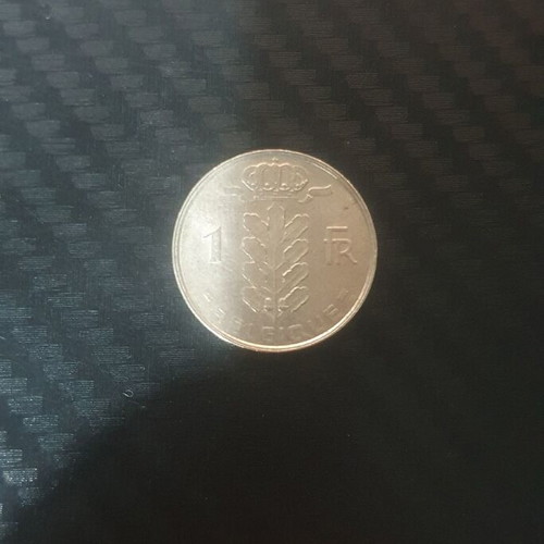 Belgium 1 Franc 1980 new