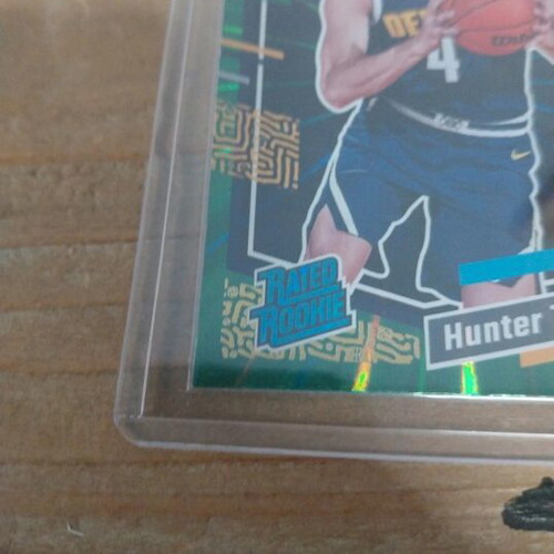 Hunter Tyson Panini Donruss Rookie Card like new