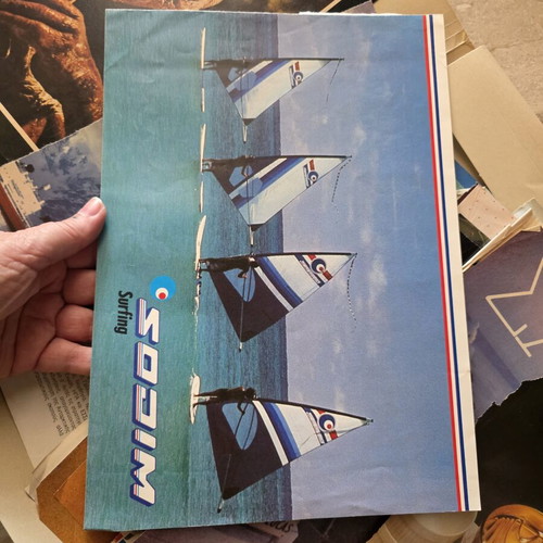 Magazine scraps from the 80s used