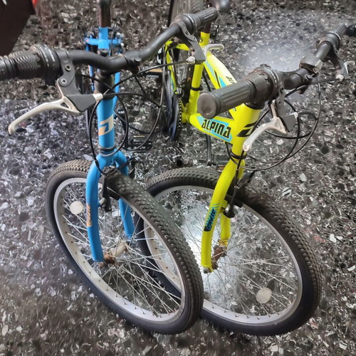 All-Mountain Alpina 2024 mountain bike like new, 24 inch, blue