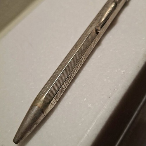 USUS Patent Antique multicolor used silver mechanical pencil