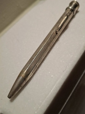 USUS Patent Antique multicolor used silver mechanical pencil