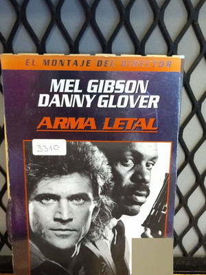 Lethal Weapon DVD used, subtitles, action adventure comedy