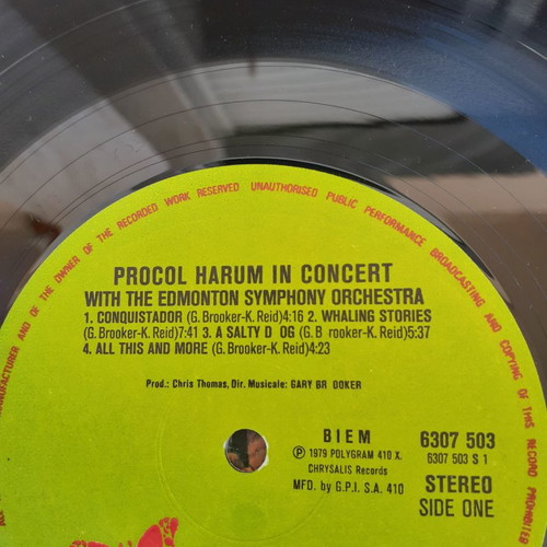 Procol Harum In Concert With The Edmonton Symphony Orchestra LP used