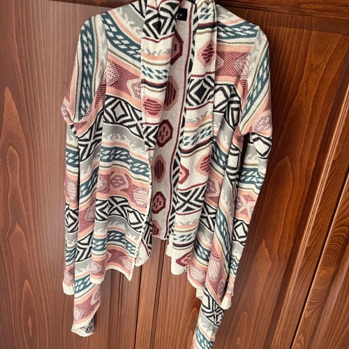 Women's cardigan like new, multicolored, size M