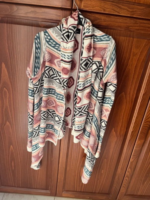 Women's cardigan like new, multicolored, size M