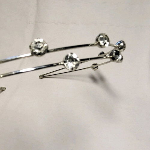Tiara with rhinestones like new