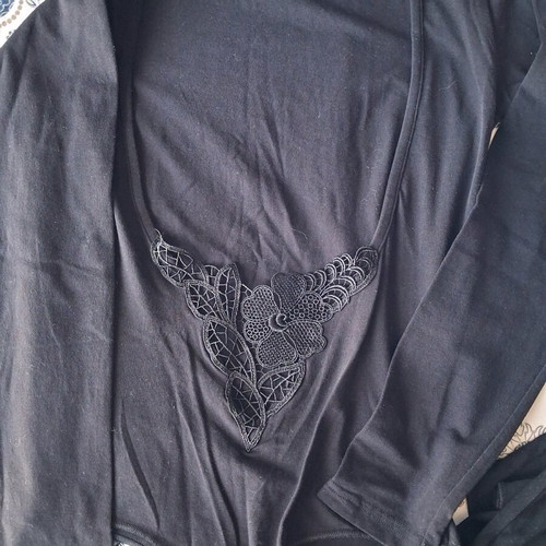 Helios bodysuit new, size M, black with unique back design