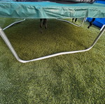 Hexagonal 240 Trampoline used, good condition
