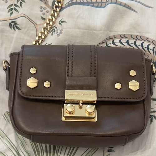 Juicy Couture crossbody bag brown new with gold chain