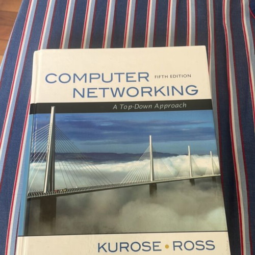 Computer Networking by Kurose Ross like new