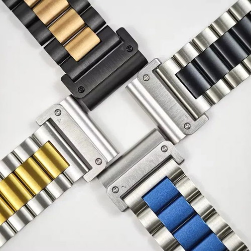 Garmin Steel Quickfit Watch Strap New 20/22/26 mm