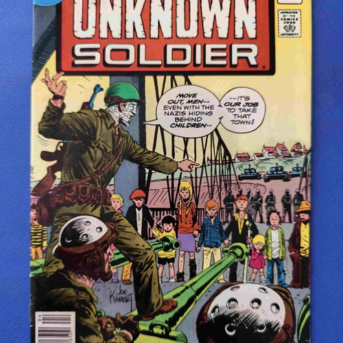 Unknown Soldier 238 comic book used, English