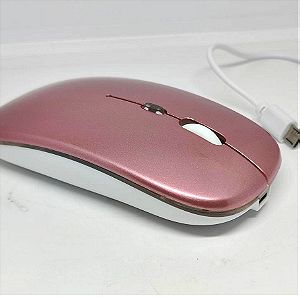 Ασυρματο USB Bluetooth Slim Mouse Rose Gold Για Laptop και Υπολογιστη