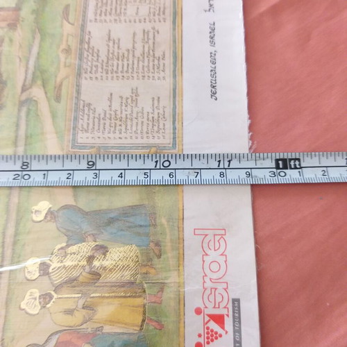 Copy of Jerusalem Map by Hogenberg - Braun like new