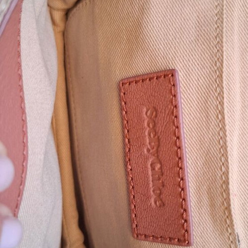 Chloe See by Chloé crossbody bag like new, pink