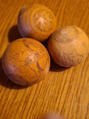 Μινιατούρες κολοκύθας μεταχειρισμένες με κινεζική χαρακτική