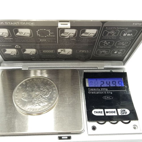 Morgan Silver Dollar 1921 like new