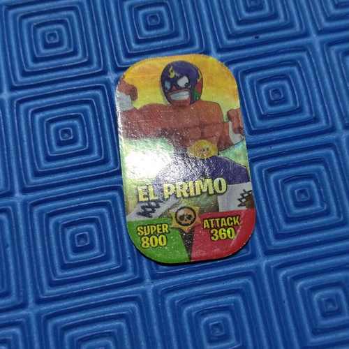 Brawl Stars collectible iron tags like new, set of 10
