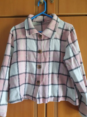 Checked jacket size L_XL