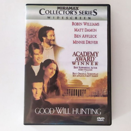 Good Will Hunting DVD like new with subtitles