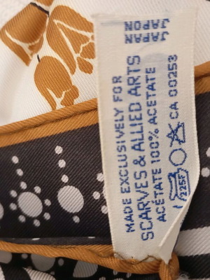 Scarf like new, multicolored