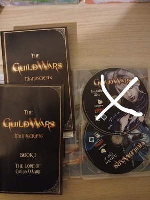 Guild Wars PC game used, single CD