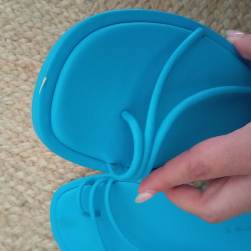 Pull & Bear sandals with laces size 39 used, blue turquoise