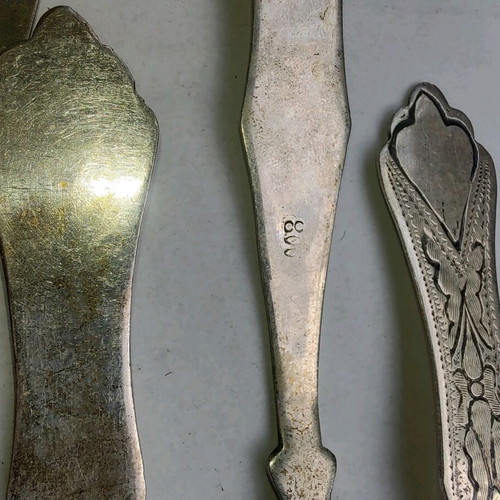 Silver spoons used from Smyrna, set of 13 pieces