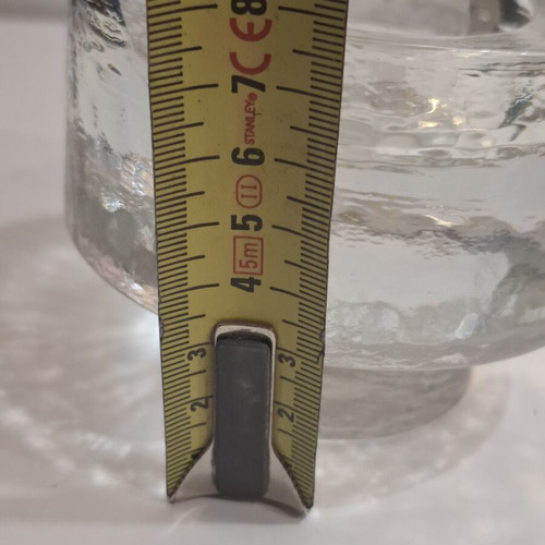 Vintage glass candle holder like new