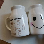 Cups new with unique design, set of 2 pieces