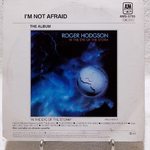 Roger Hodgson Had A Dream 45 RPM vinyl used, rock