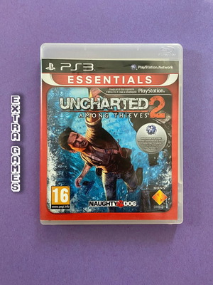Uncharted 2 Among Thieves PS3 game used, action adventure
