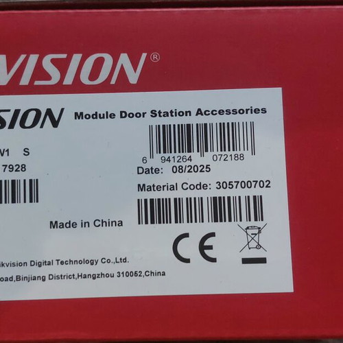 Hikvision IP Door Intercom Set DS-KD8003-IME1(B) new
