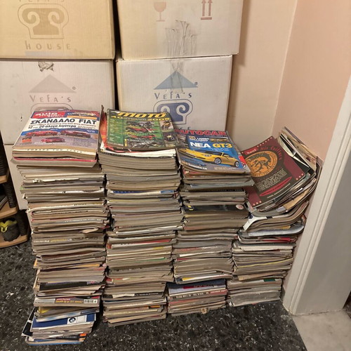 Magazines used, about 2,100 issues from 1987 onwards