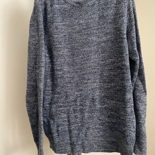 Knit jumper Reserved Large like new, blue melange