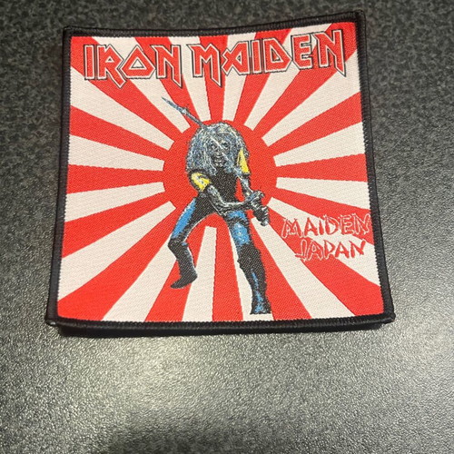 Iron Maiden Japan embroidered patch