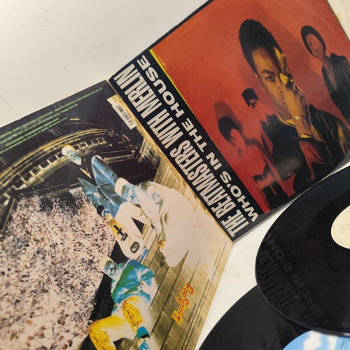Vintage Hip Hop R&B Hip-House vinyl records pack of 3, like new