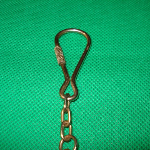 Keychain key wallet used with brass propeller